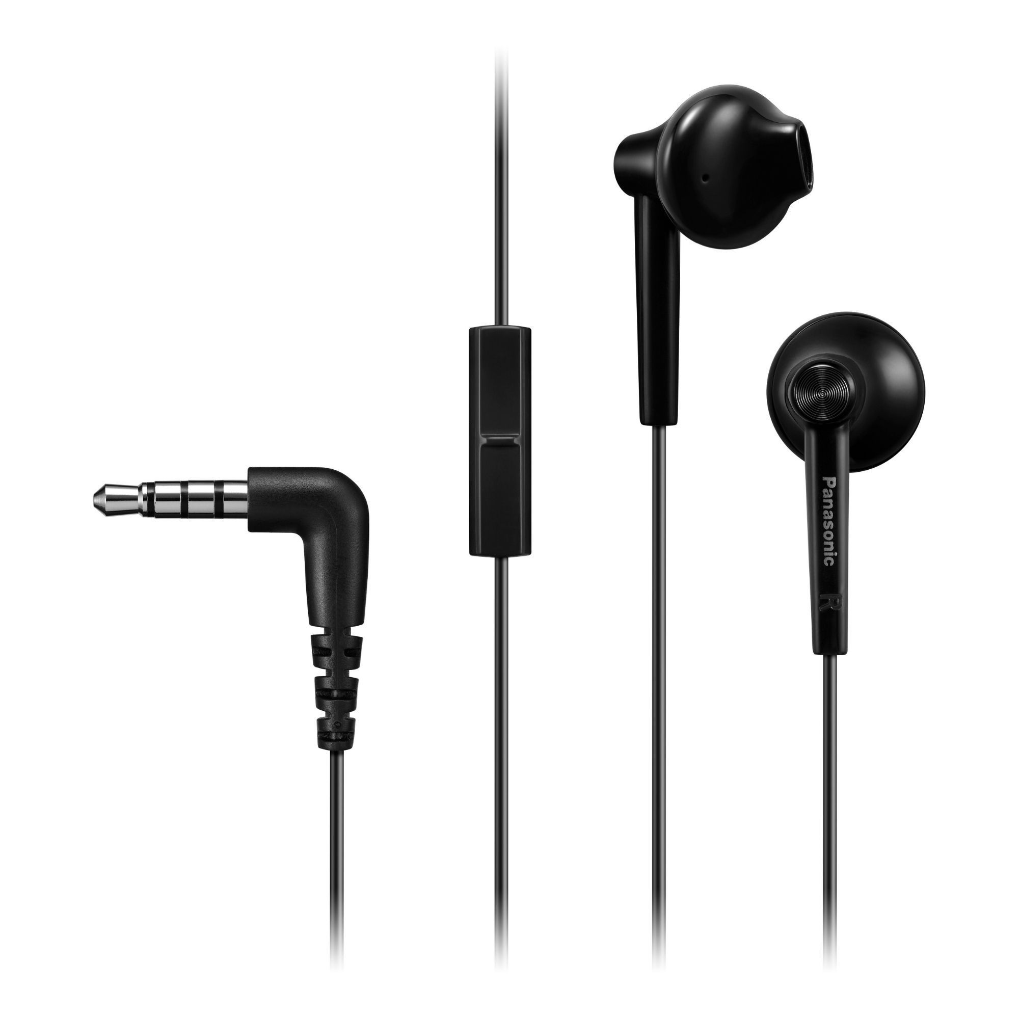 Наушники-вкладыши Panasonic RP-TCM55GC-K, черные