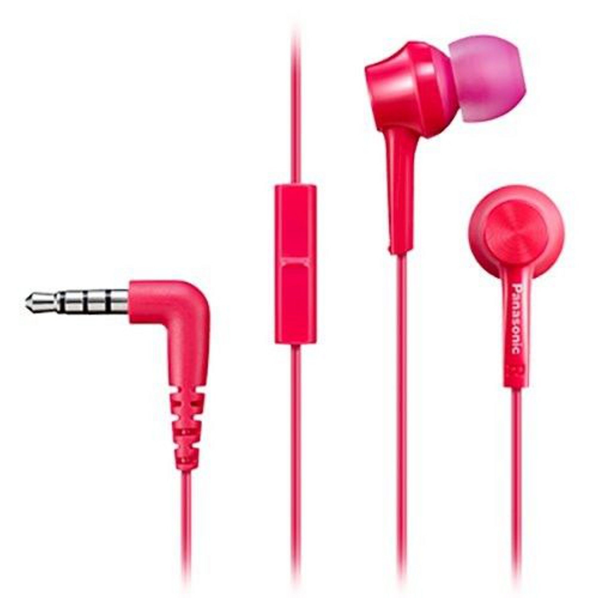 Наушники-вкладыши Panasonic RP-TCM115GCP, розовые
